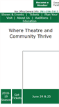 Mobile Screenshot of curtaincallbraintree.org